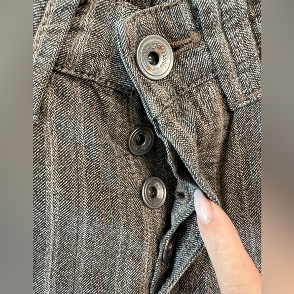 Faconnable Men’s 100% cotton Brown Jeans Pants Model G512 size 33 Twill Chino - Picture 8 of 15